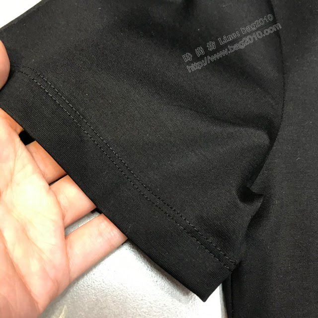 Versace男短袖 範思哲2020新款男裝 超閃重工燙鑽男T恤  tzy2484